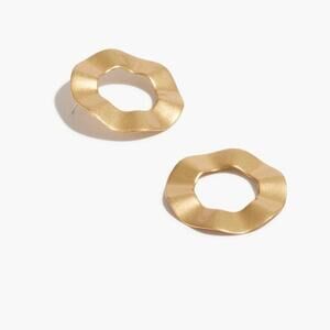 Madewell Ripple Ring Earrings